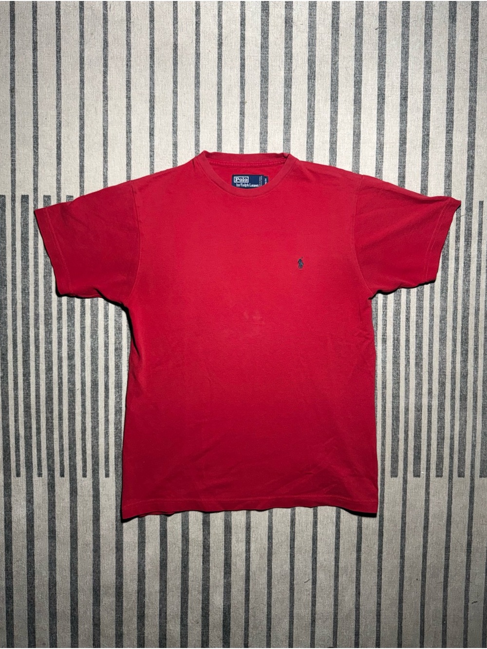 Vintage 90s Polo by Ralph Lauren Red T-Shirt- Made in Canada